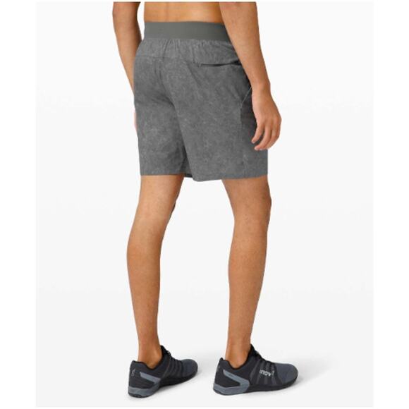 Lululemon T.H.E. Short 7" Linerless – Men’s M – Gravel Dust Asphalt Grey Multi - Picture 2 of 10